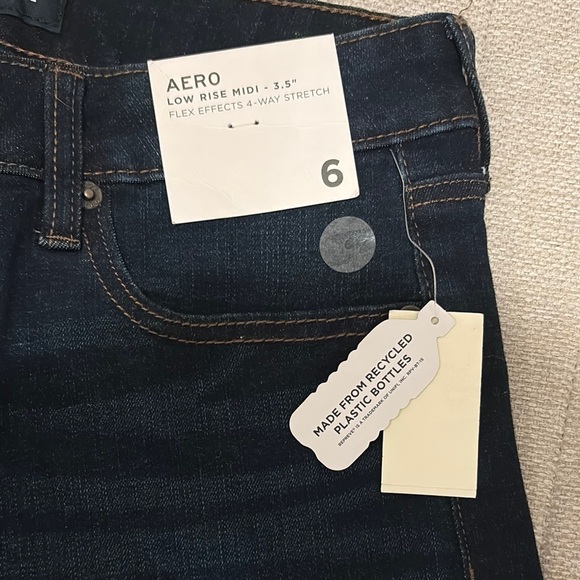 Aeropostale Women's Indigo Jean Shorts - Picture 9 of 9